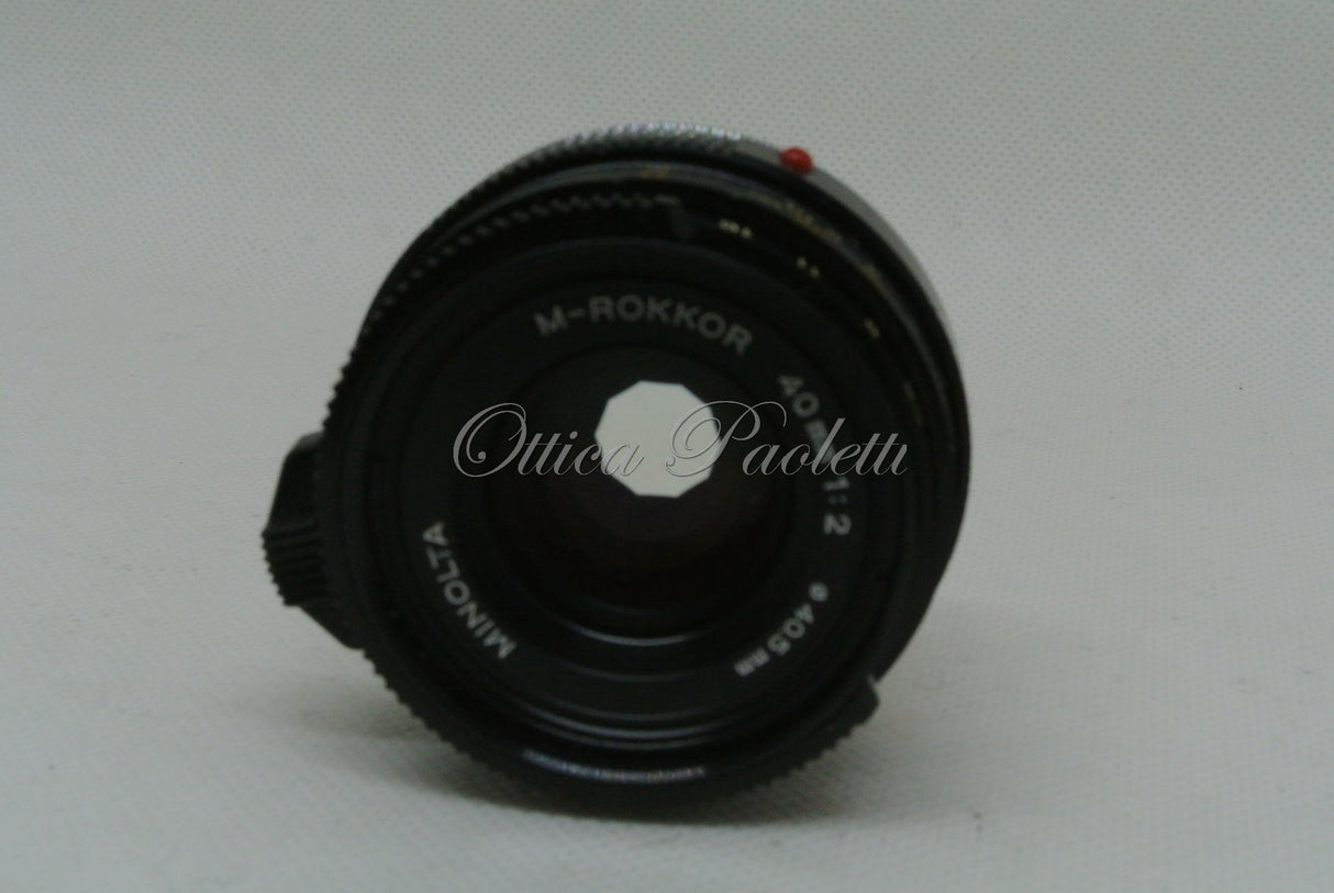 Minolta M-Rokkor 40 mm 1:2 Usato