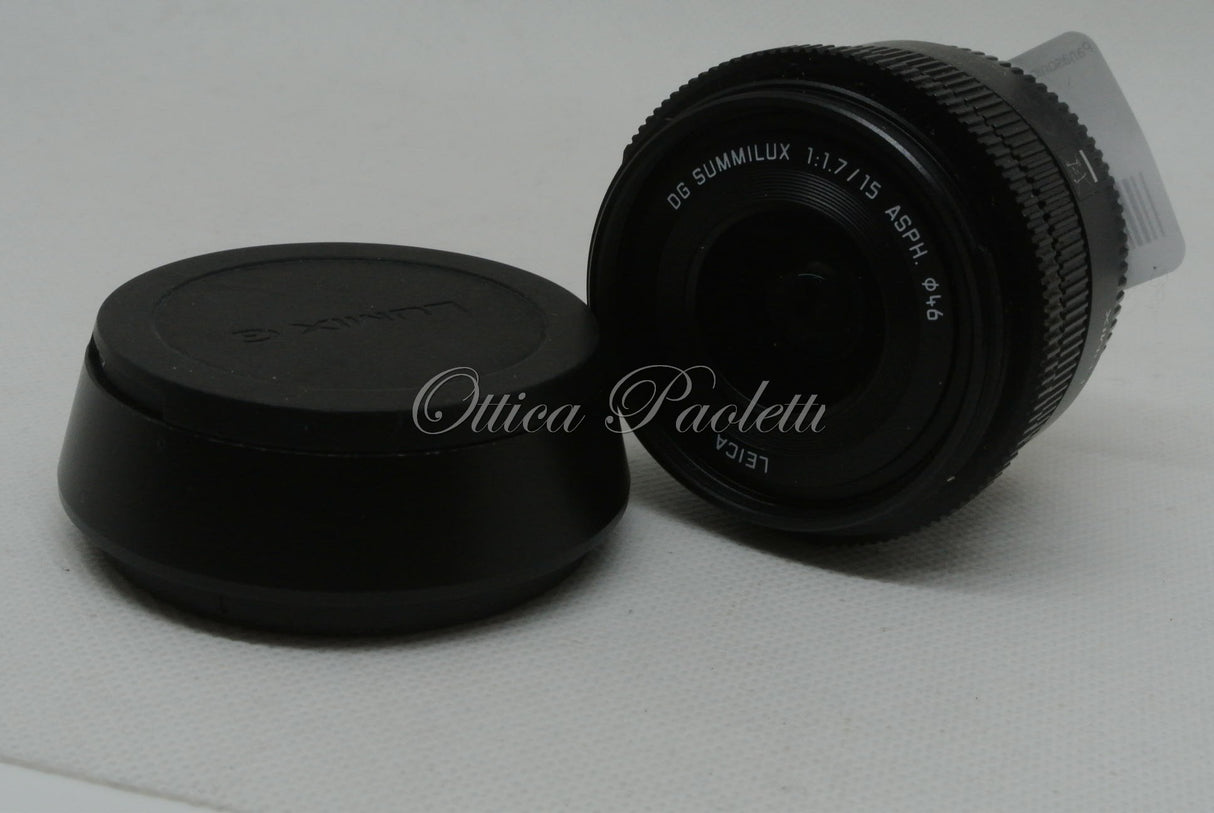 Panasonic Lumix Leica DG Summilux 1:1.7/15 ASPH Usato