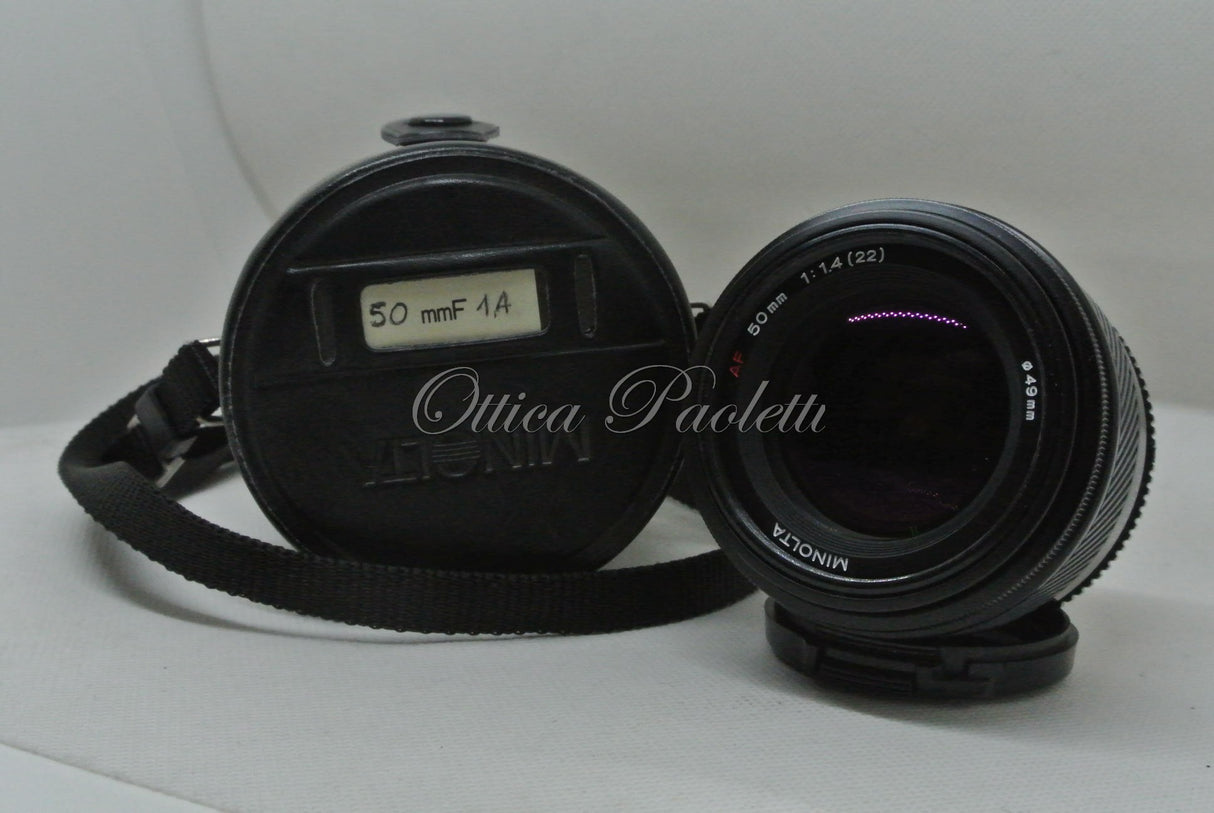 Minolta AF 50 mm 1:1.4 (Compatibile con Reflex Sony Alpha ) Usato