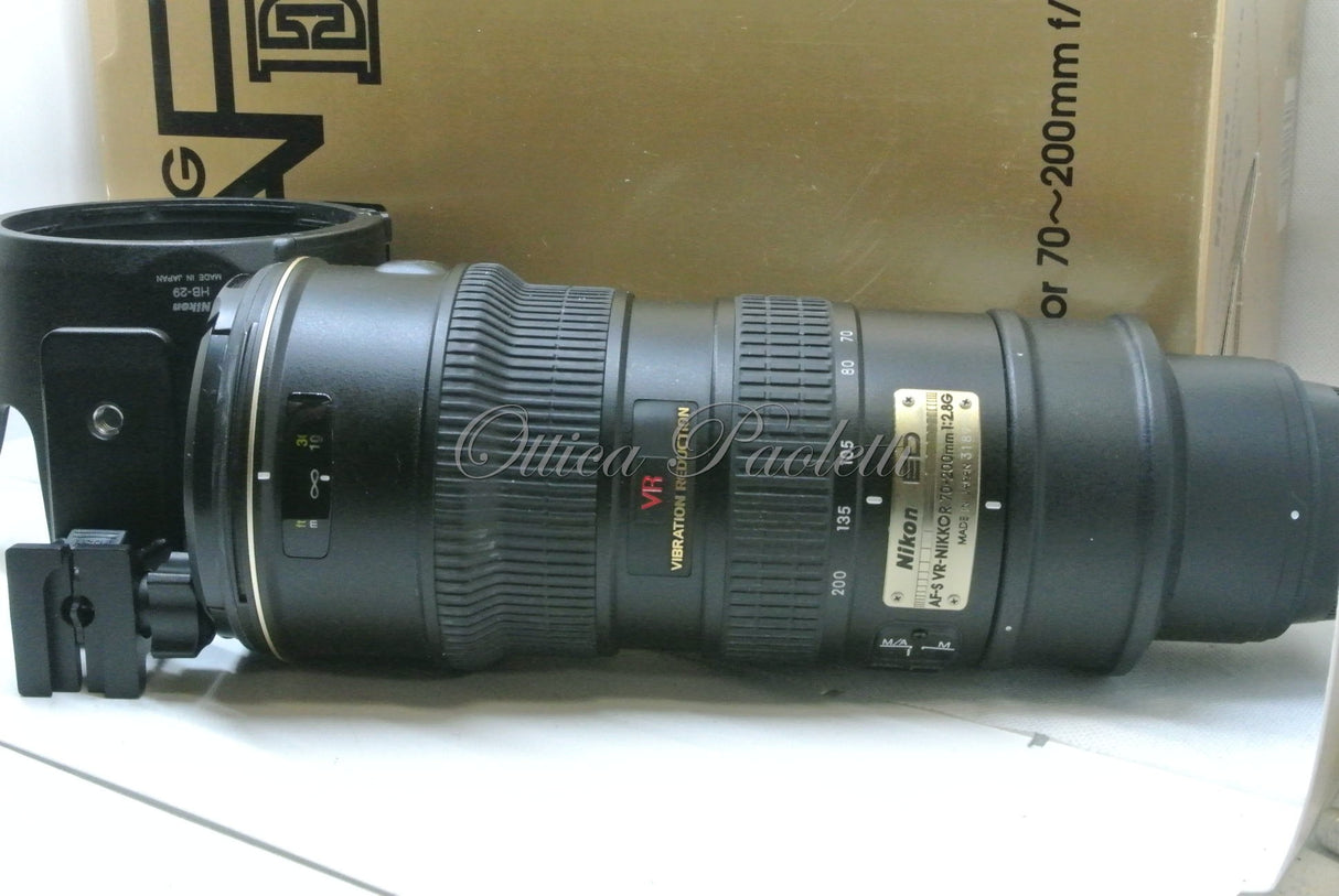 Nikon AF-S Nikkor 70-200 mm 1:2.8 G ED VR Usato