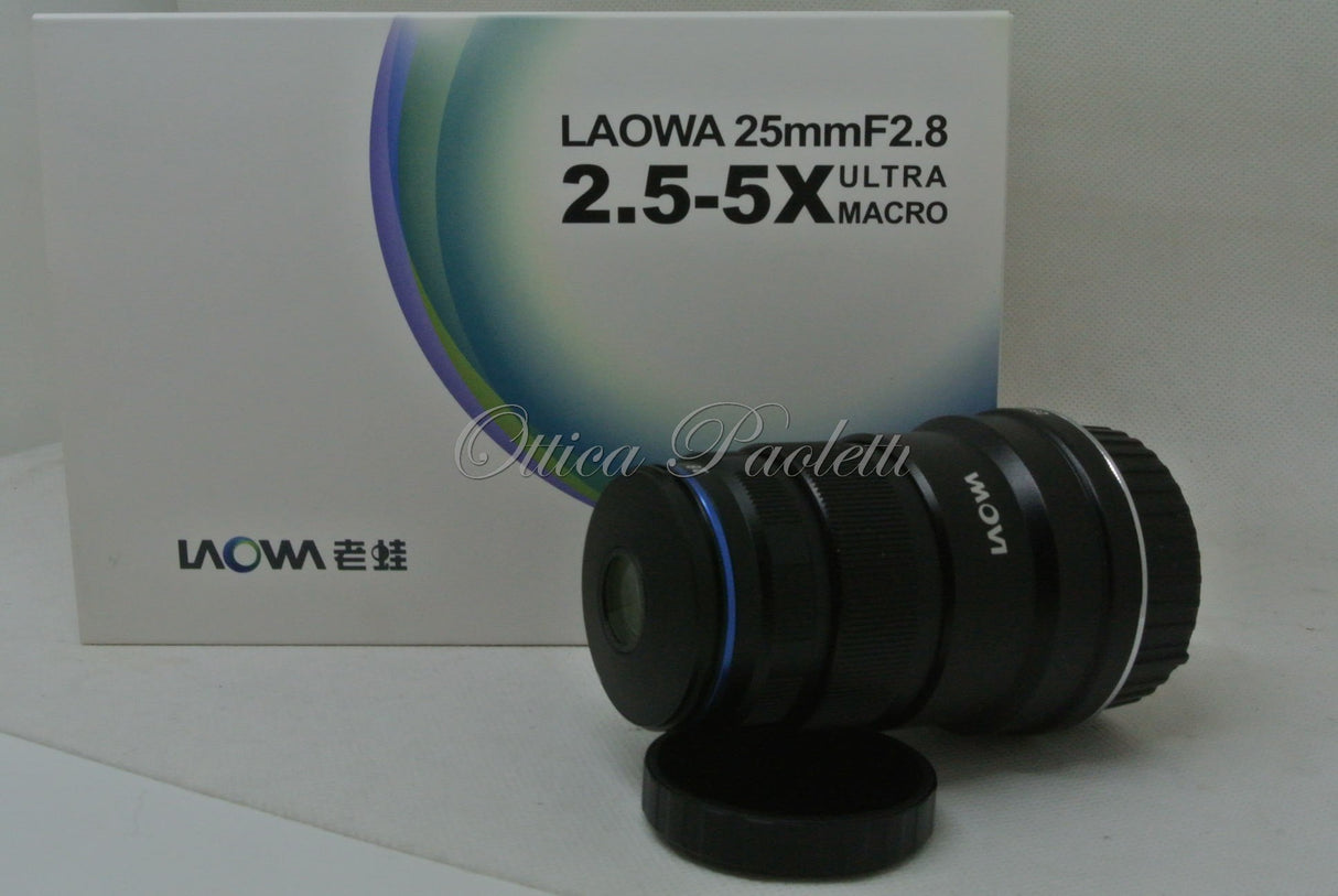 Laowa per Nikon 25 mm F2.8 Ultra macro 2.5-5.0X Usato