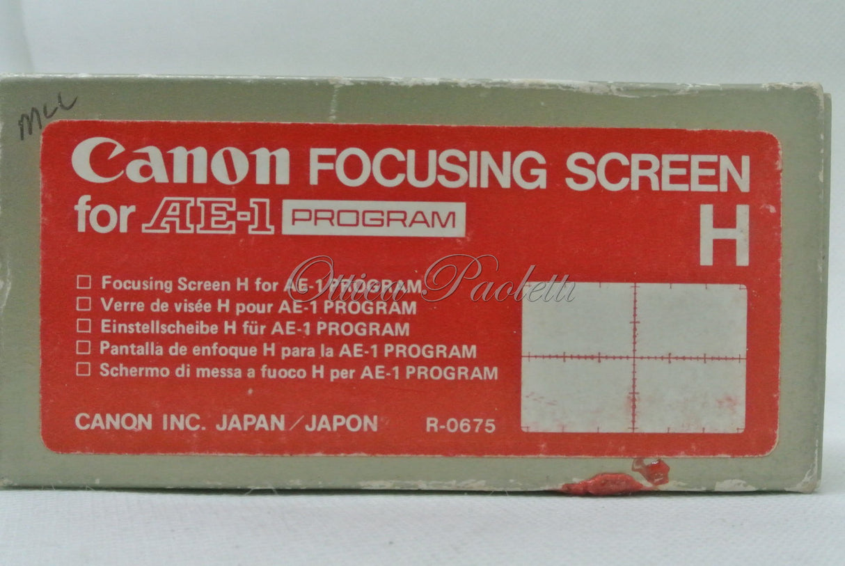 Canon Focusing screen for AE-1 Type H Usato