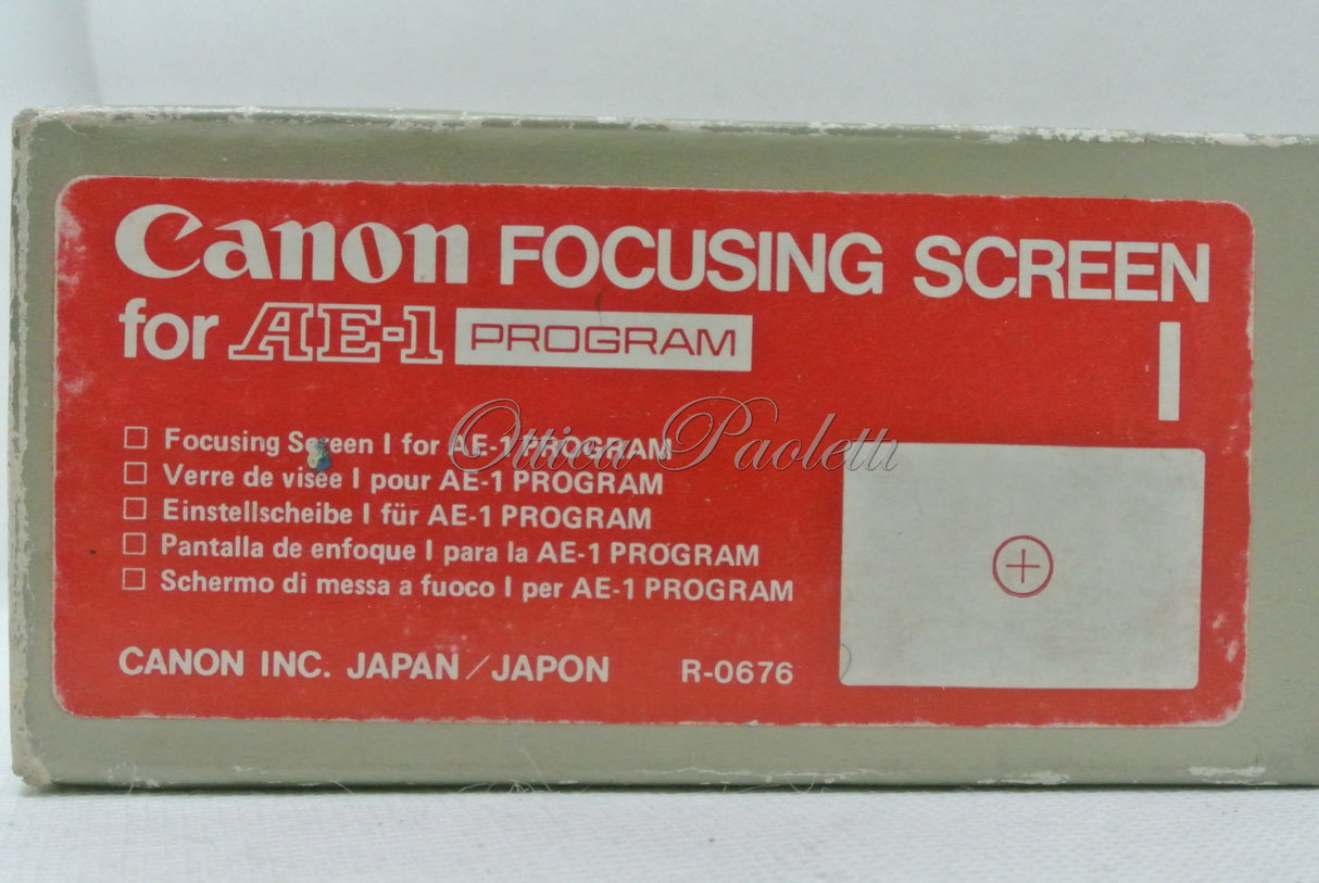 Canon Focusing screen for AE-1 Type I Usato