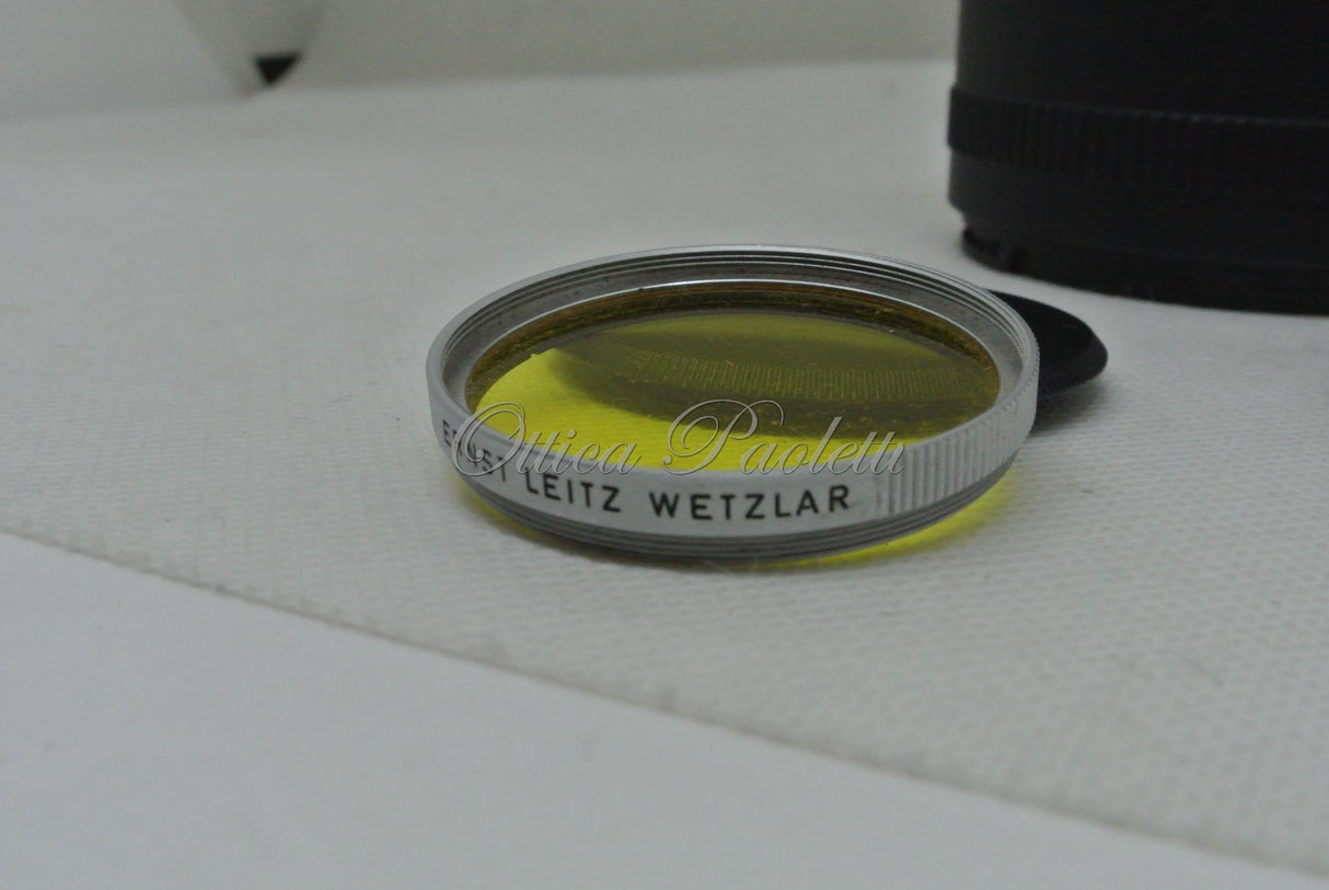 Leica 13086 Filtro Giallo 1 E39 Cromo Germany Usato