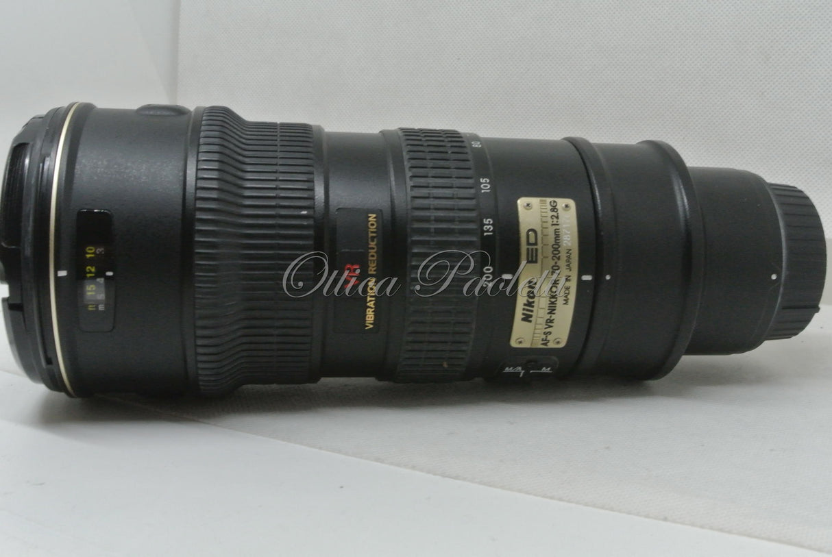 Nikon AF-S Nikkor 70-200 mm 1:2.8 G ED VR Usato