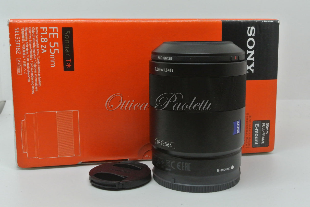 Sony Sonnar T* Fe 55 mm F1.8 ZA Usato
