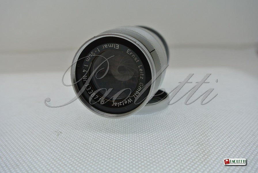 Leica Elmar 9cm 1:4 Mat. : 1338... M39 ( 1956 ) Usato