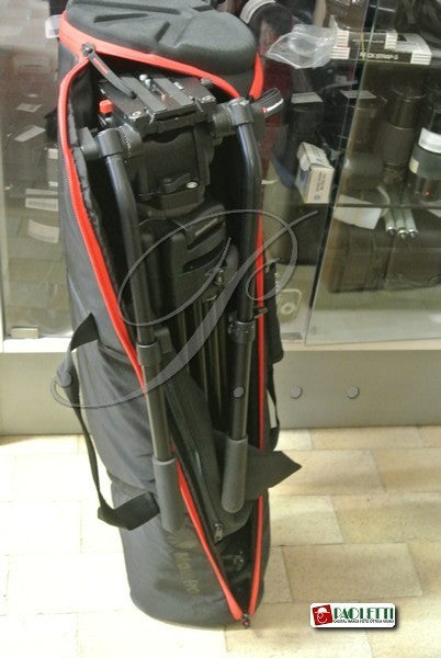 Manfrotto 515MVB Testa Video 516 Borsa Mbag 100PH Usata