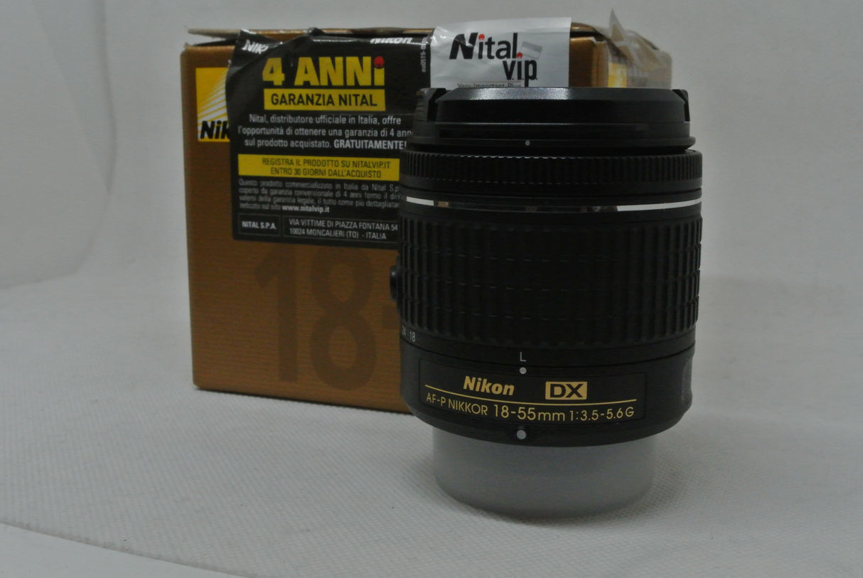 Nikon AF-P Nikkor 18-55 mm 1:3.5-5.6 G DX Usato