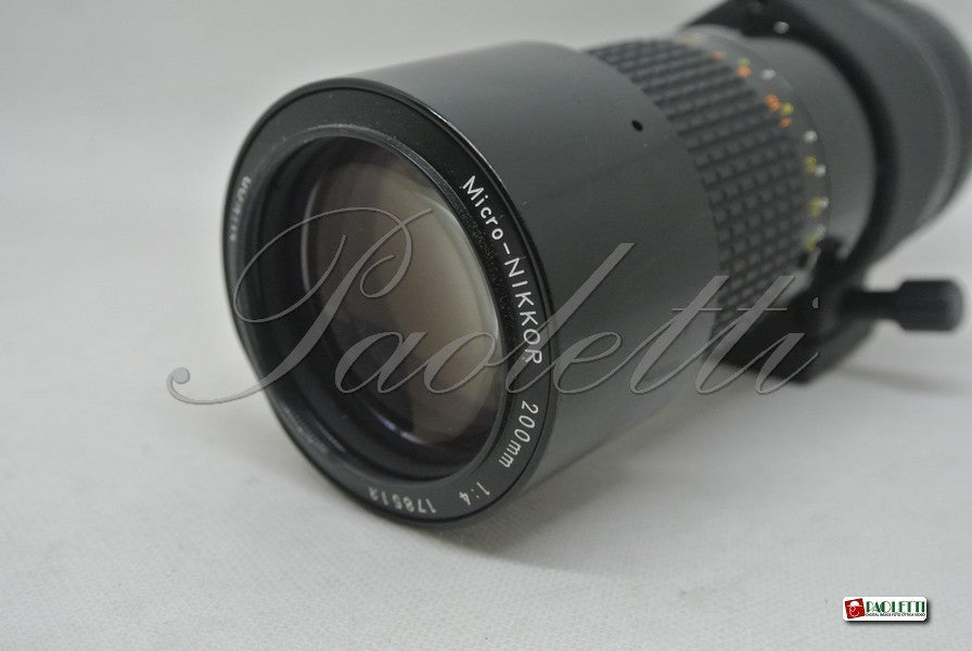 Nikon Micro-Nikkor 200 mm 1:4 Usato