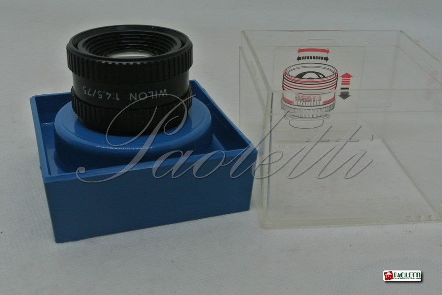 Will.Weztlar per ingranditore Wilon 75/4.5 Ø39 mm Germany Usato