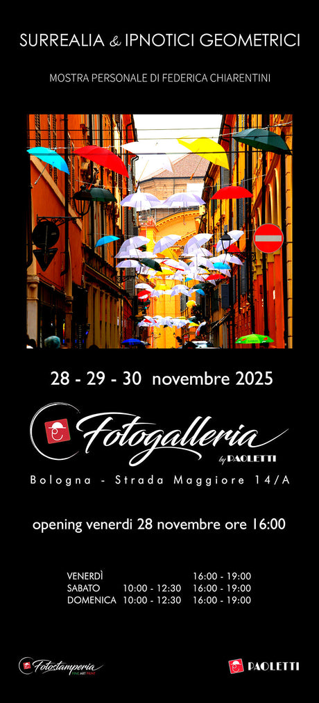 SURREALIA  &  IPNOTICI GEOMETRICI - FEDERICA CHIARENTINI