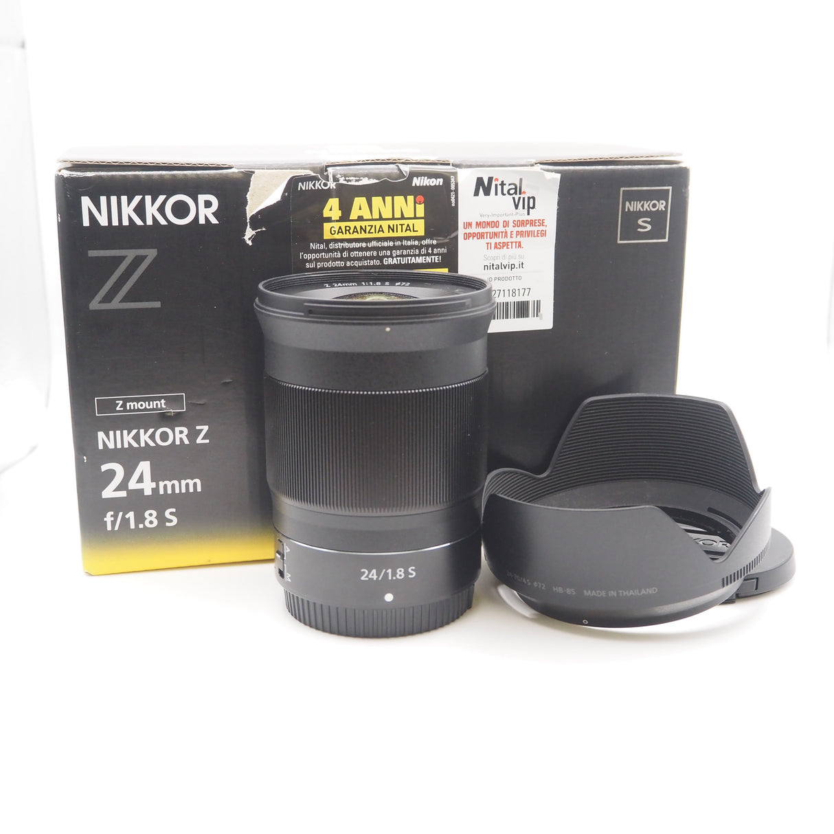 Nikon Nikkor Z 24 mm f/1.8 S Usato