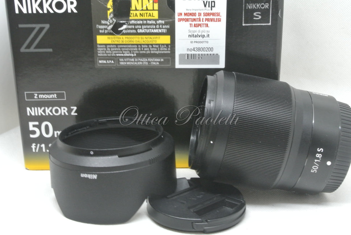 Nikon Nikkor Z 50 mm 1:1.8 S Usato