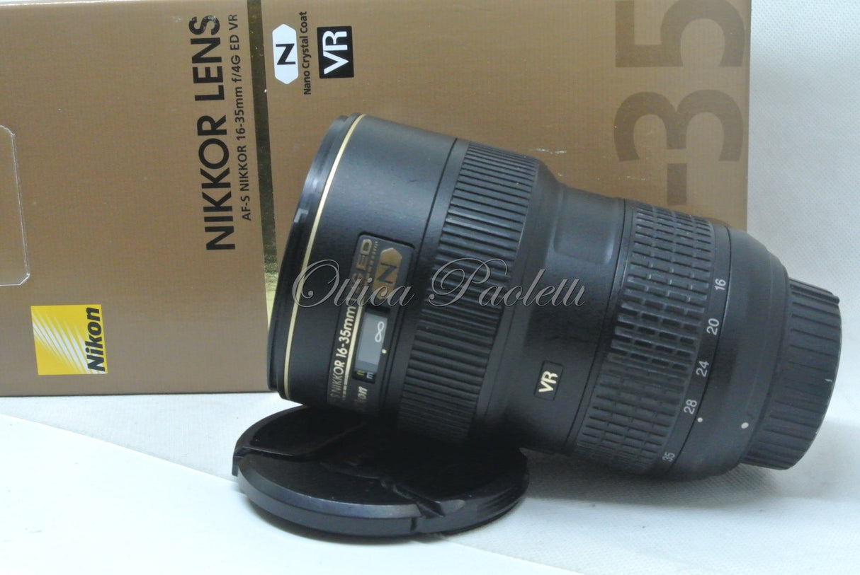 Nikon AF-S Nikkor 16-35 mm 1:4 G ED VR N  Usato