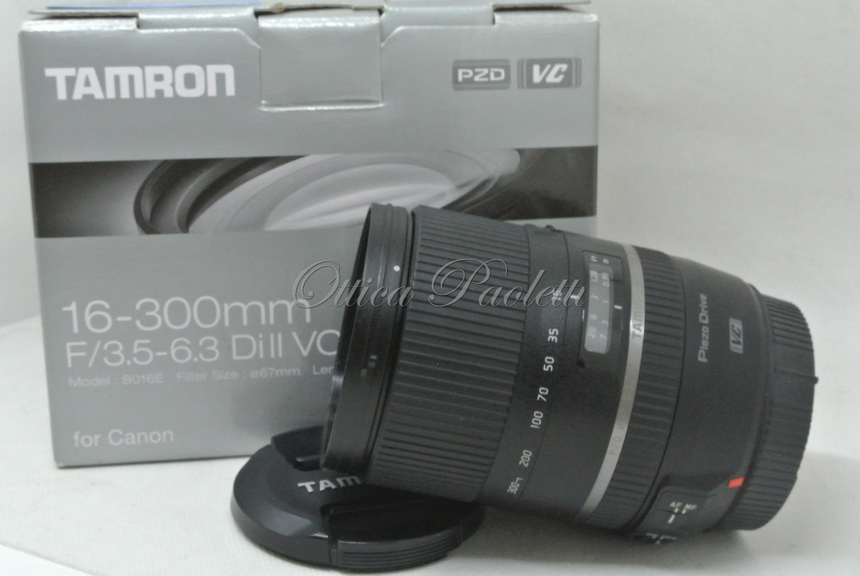 Tamron per Canon 16-300 mm F/3.5-6.3 Di II VC PZD Macro Usato