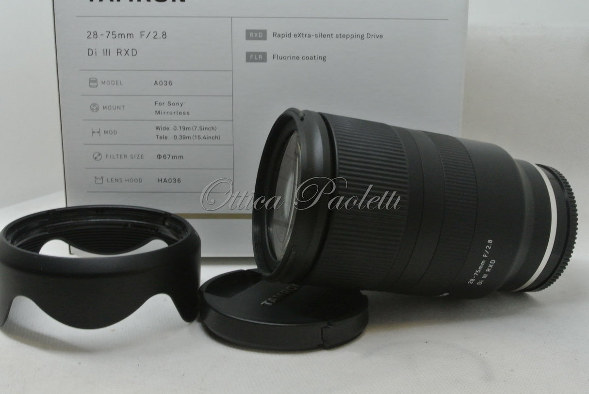 Tamron per Sony 28-75 F/2.8 Di III RXD Usato