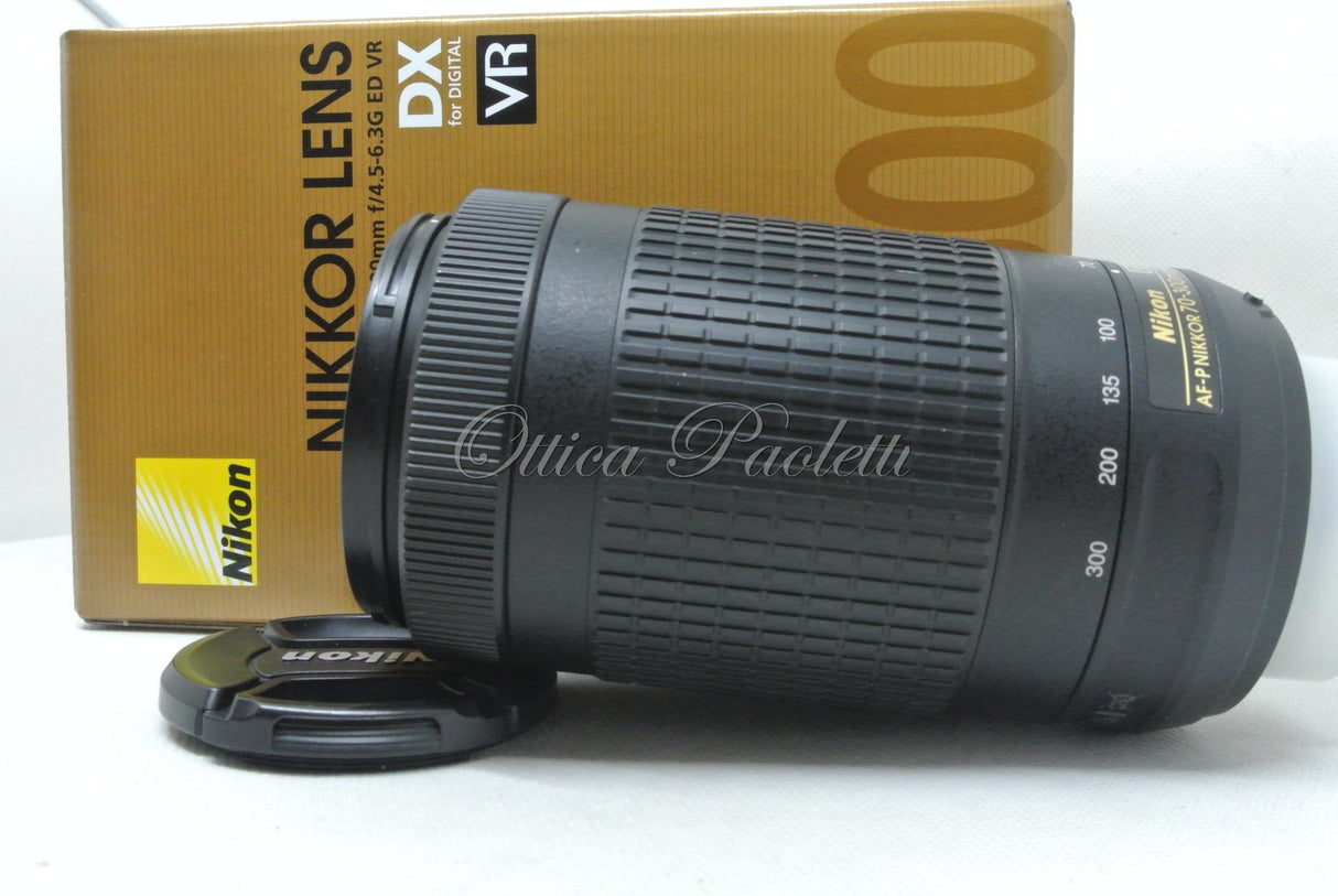 Nikon AF-P Nikkor 70-300 mm 1:4.5-5.6 G ED DX VR Usato