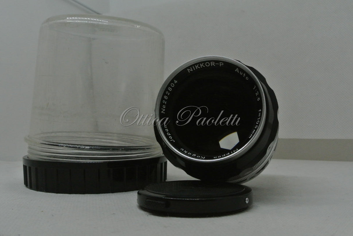 Nikon Nikkor-P Auto 1:2.5 f=105 mm Usato