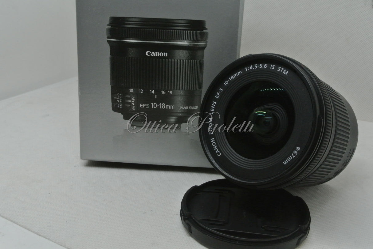 Canon EF-S 10-18 mm 1:4.5-5.6 IS STM Usato
