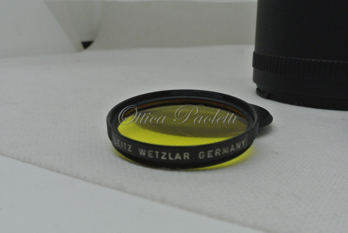Leica Filtro Giallo 1 E39 Nero Germany   Usato