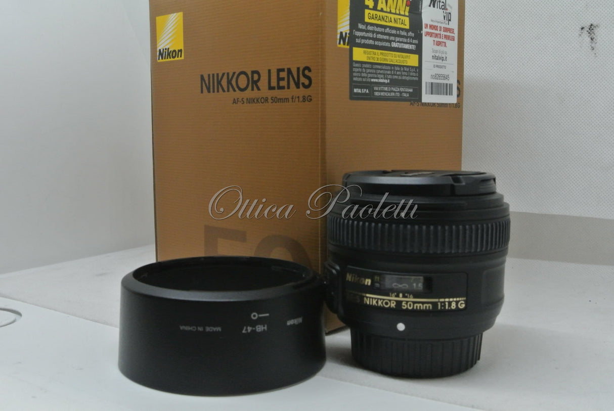 Nikon AF-S Nikkor 50 mm 1:1.8 G Usato