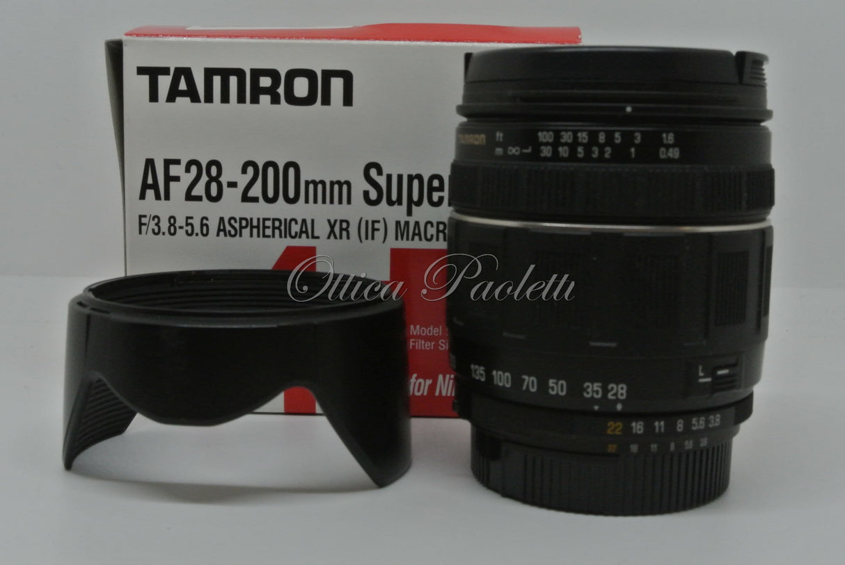 Tamron per Nikon AF 28-200 mm 1:3.8-5.6 Aspherical XR (IF) Macro Usato