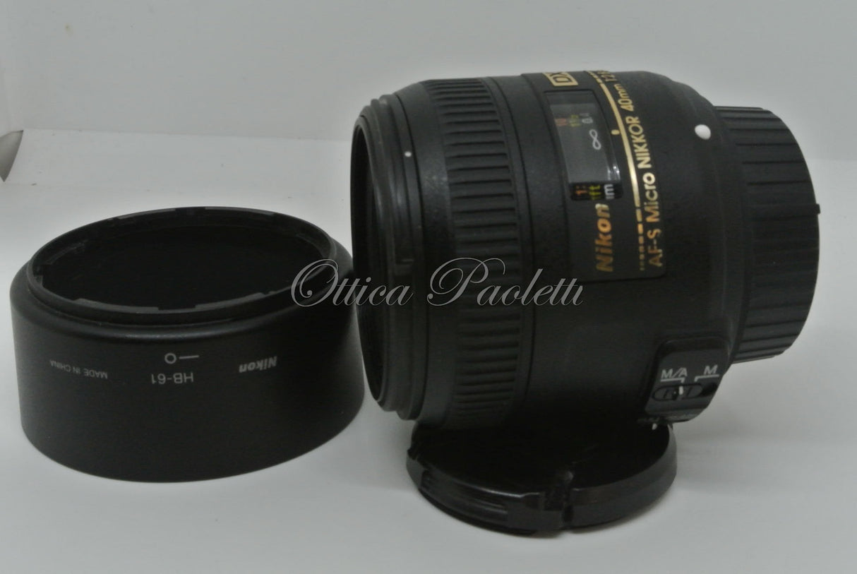 Nikon AF-S Micro-Nikkor 40 mm 1:2.8 G DX Usato