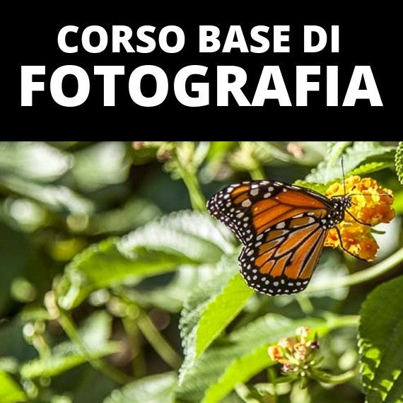 CORSO BASE DI FOTOGRAFIA  DA LUNEDI 26 NOVEMBRE ORE 20:00 - 22:00