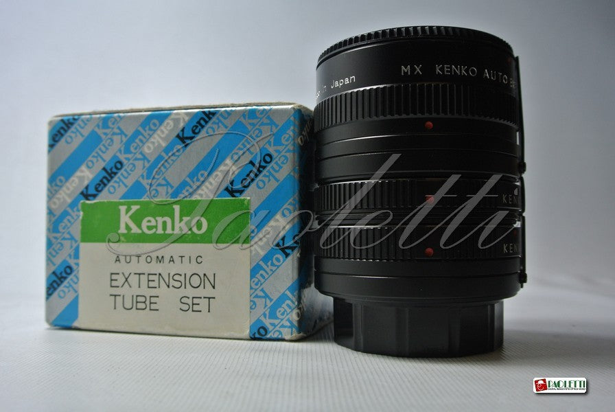 Kenko Extension tube set per Minolta MD  ( 12mm,20mm,36mm) Usato