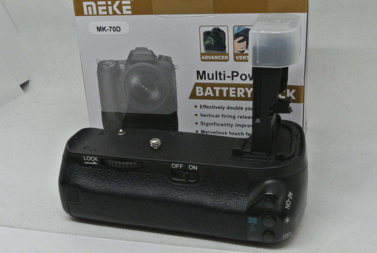 Meike per Canon Multi-Power Battery Pack MK-70D per Eos 70D Usato