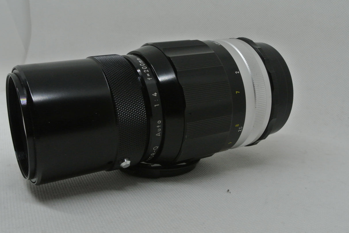 Nikon Nikkor-Q Auto 1:4 200 mm Usato