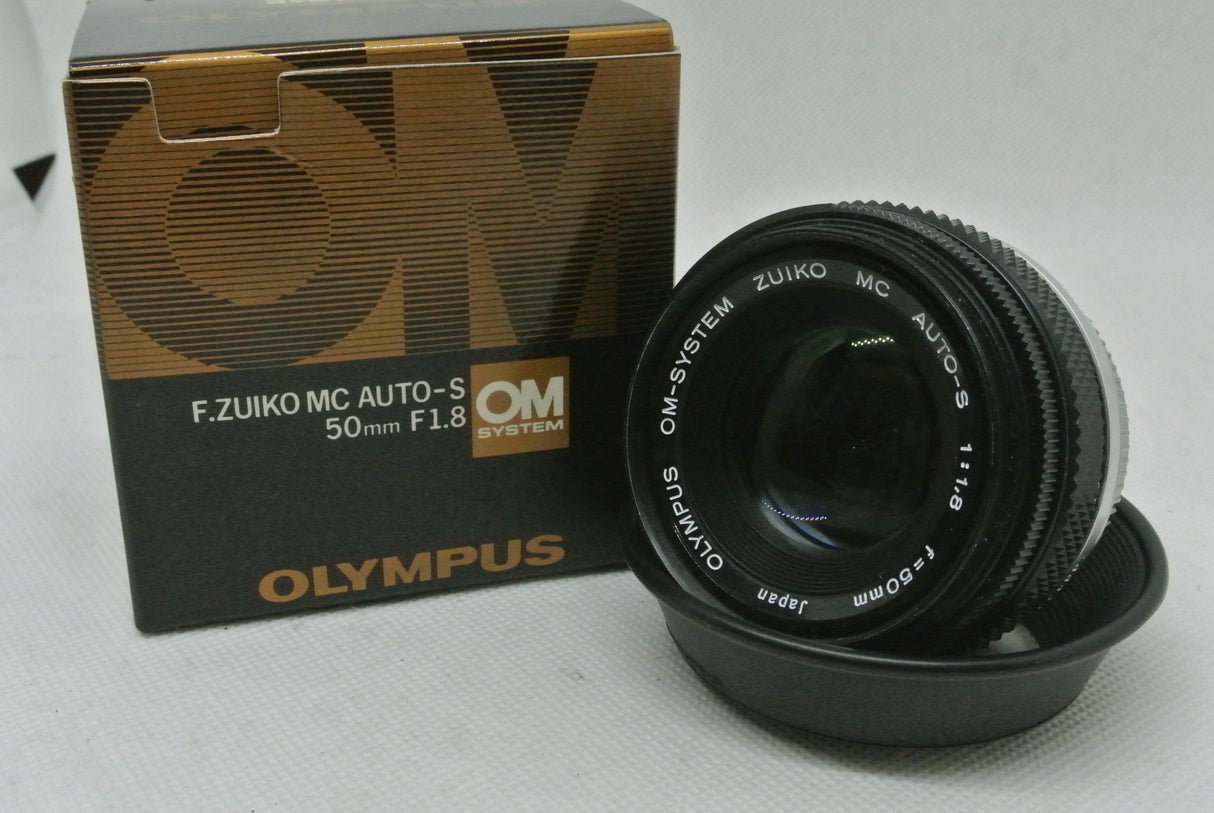 Olympus OM-System Zuiko MC Auto-S 50 mm 1:1.8 Usato