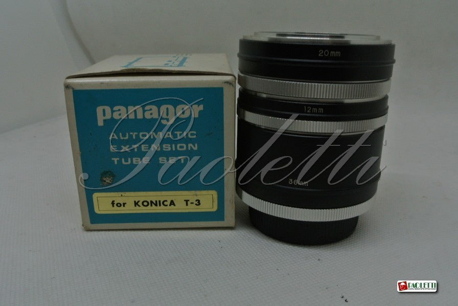 Panagor per Konica Tubi di prolunga (12-20-36 mm) Usato