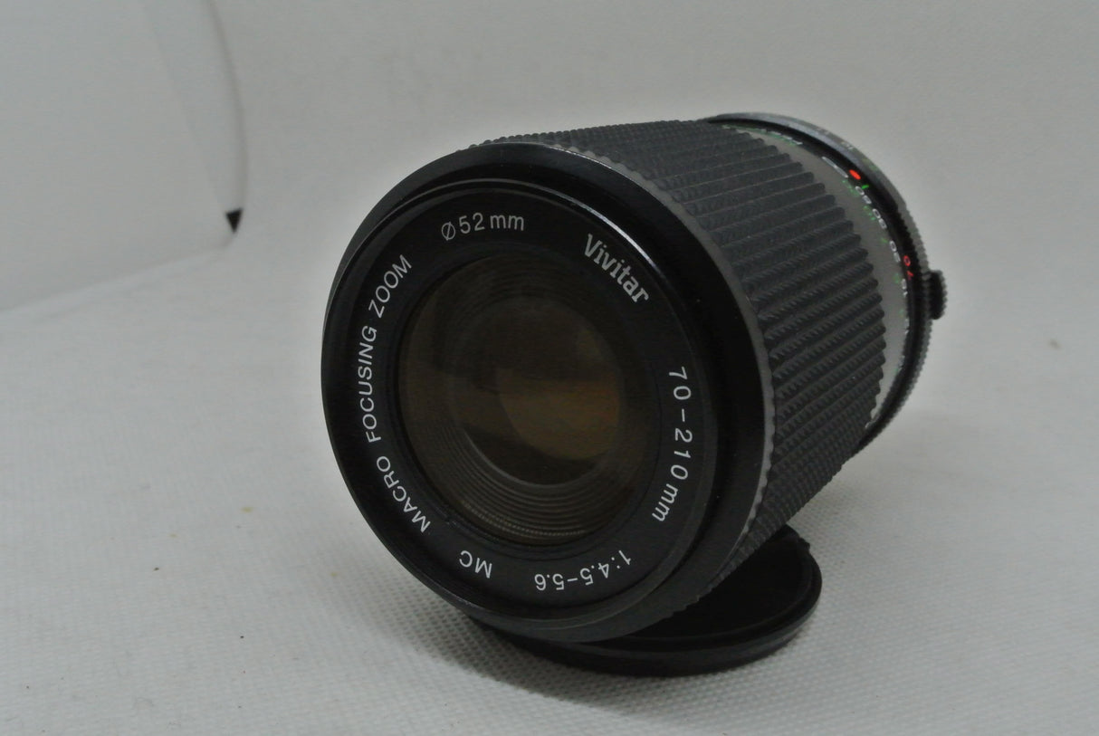 Vivitar per Olympus MC Macro Focusing Zoom 700-210 mm 1:4.5-5.6 Usata